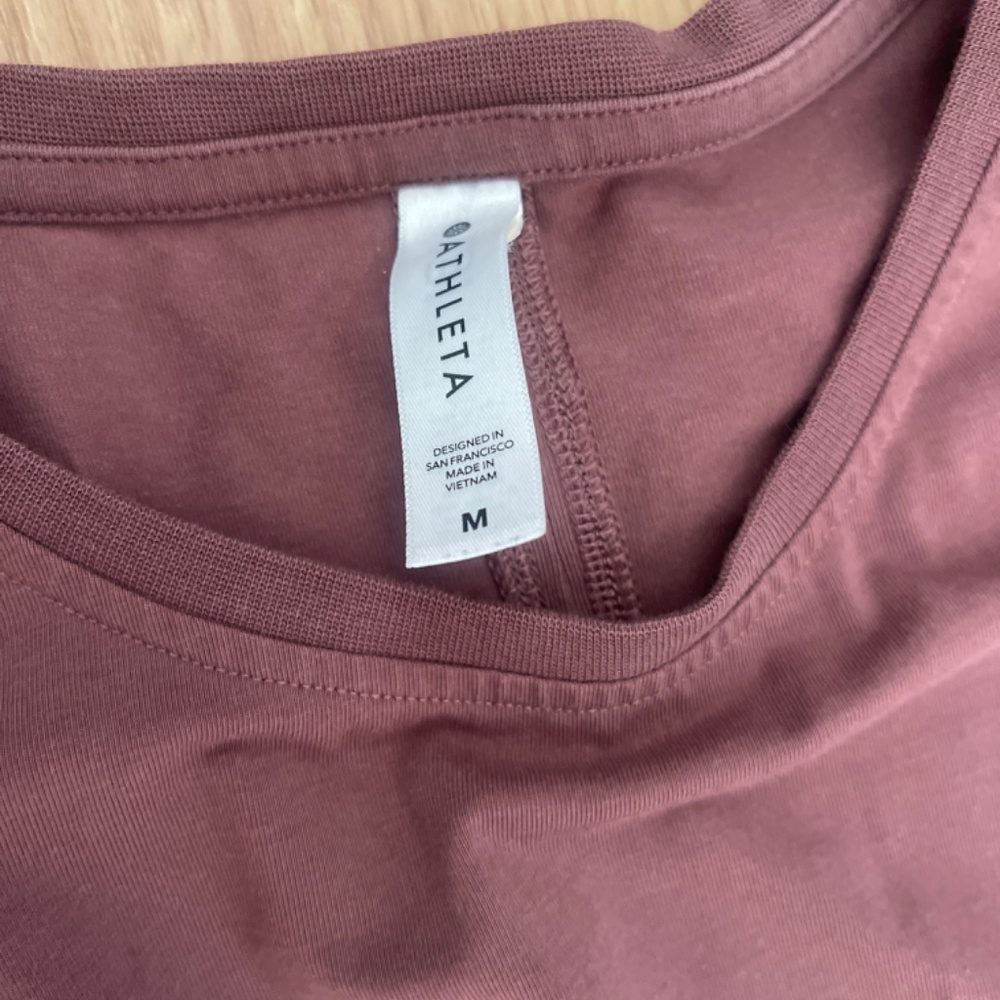 Athleta Del Ray Light Purple Mini Athletic dress mauve pockets Size Medium - Picture 7 of 10